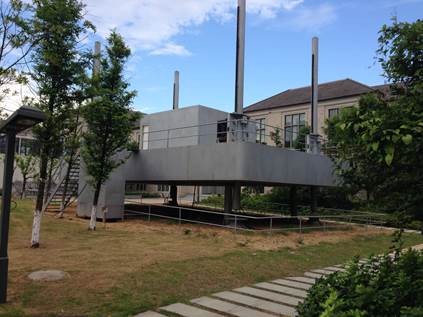 大型模拟海洋平台